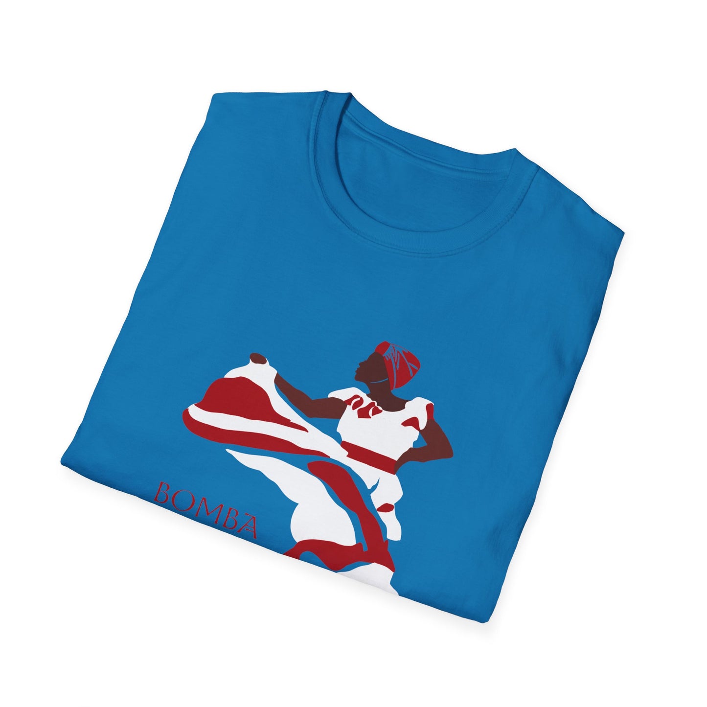 Bomba Dance Cotton Tee (Unisex) - Red