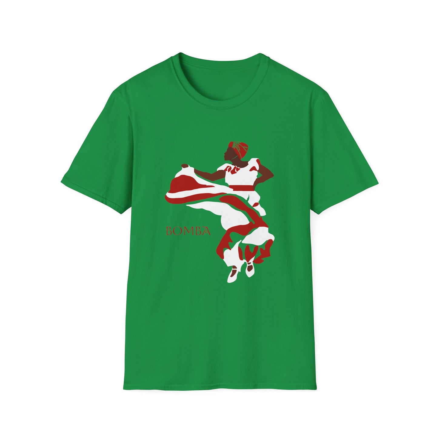 Bomba Dance Cotton Tee (Unisex) - Red