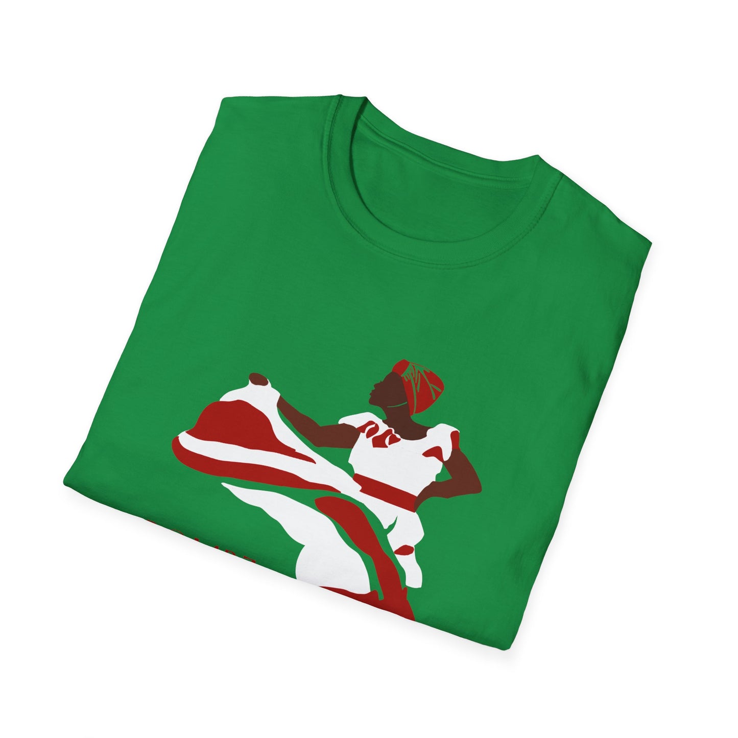 Bomba Dance Cotton Tee (Unisex) - Red