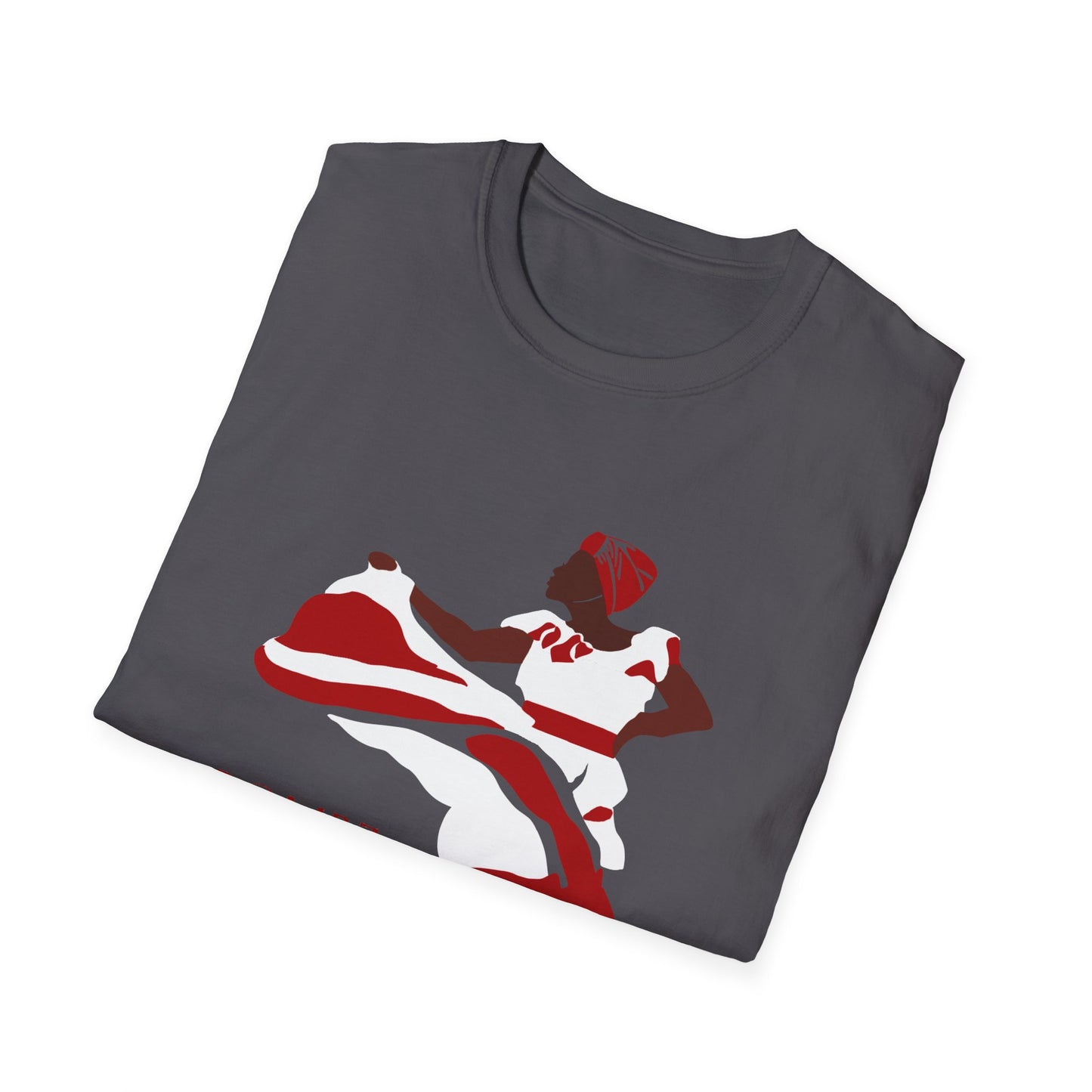 Bomba Dance Cotton Tee (Unisex) - Red