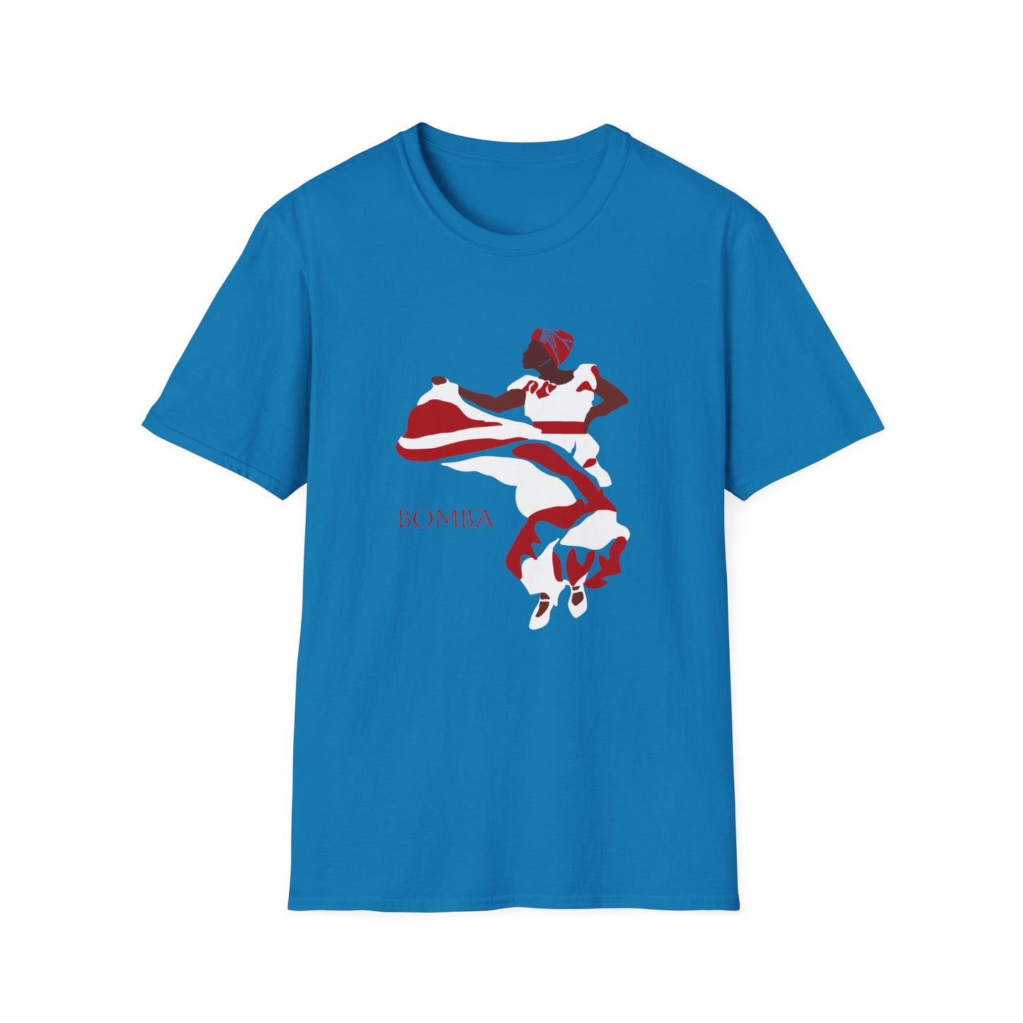 Bomba Dance Cotton Tee (Unisex) - Red