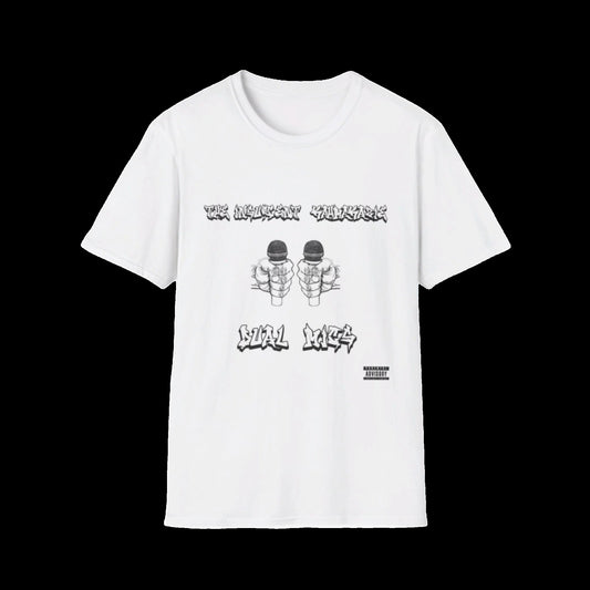 Dual Mics T-Shirt Front Edition