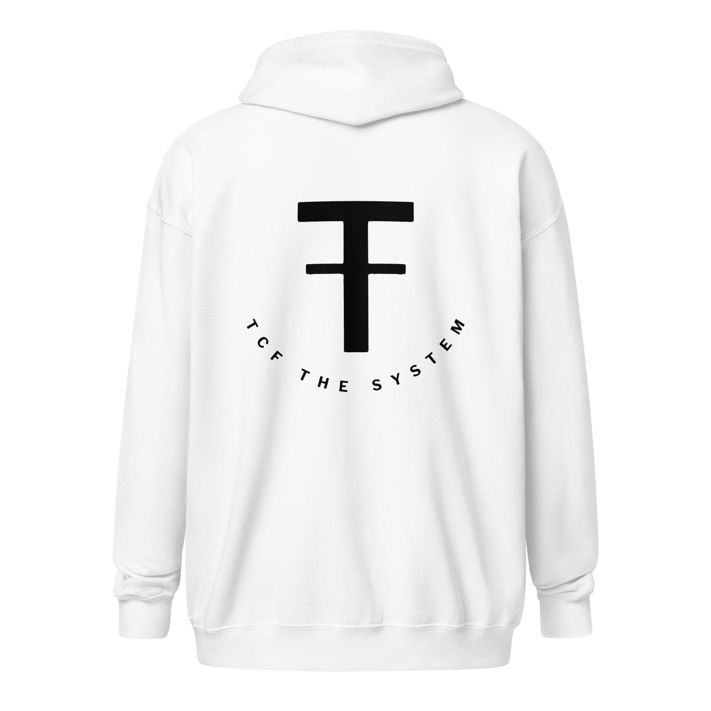 TCF Zip Hoodie (Black Logo)